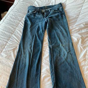 Seven For All ManKind Lightweight Flare Jeans - Size 30